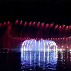 Fuente de Agua Musical para Exteriores Horticlub, con Luces LED, Diseño Flotante, Fácil Instalación, Acero Inoxidable, Duración de Más de 10 Años - Product Image 4