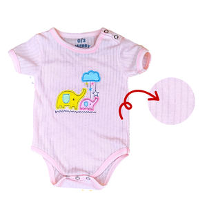 Pijama Enterizo de Manga Corta para Bebés Recién Nacidos, Niños y Niñas, Diseño de Oso, Cremallera YKK Suave, Invierno, Hecho en Tailandia, Venta al por Mayor - Product Image 5