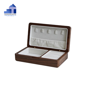 Boîte à bijoux carrée en bois moderne, personnalisée, de qualité supérieure, durable et robuste, best-seller, provenant d'une usine vietnamienne, au prix d'usine - Product Image 2