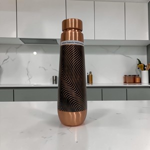 Botella Copper Wave Aura de Indian Exports International - Product Image 1