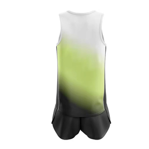 Tenue de course de compétition pour femmes, uniforme de sport d'athlétisme réversible, prix abordable, kit d'athlétisme pour femmes par sublimation - Product Image 3