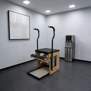 <span class=keywords><strong>Silla</strong></span> Reformer <span class=keywords><strong>Wunda</strong></span> de <span class=keywords><strong>Pilates</strong></span> de Madera Duradera (Haya, Roble, Arce) para Estudio de Yoga y Equilibrio Corporal - Product Image 1