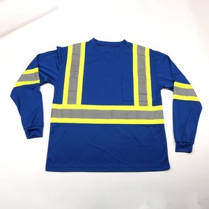 Multi Function Men <b>Work</b> <b>Construction</b> Shirt Safety Hi Vis Eco-Friendly Breathable Working Shirt - Product Image 2