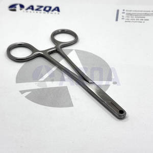 คีมจับเดอร์มอลแองเคอร์สแตนเลส ปลายหยัก 5 มม. 5.5 นิ้ว อุปกรณ์มืออาชีพสำหรับเจาะร่างกาย - Product Image 4