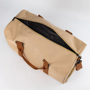 Sac de voyage en polyester grande capacité, tendance, avec fermeture éclair, imperméable, pour sport et gym, avec bandoulière et séparation humide/sec - Product Image 6