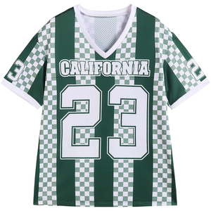 Camiseta Deportiva de Malla Transpirable Estampada de Alta Calidad, Jersey Atlético de Secado Rápido para Fútbol, Baloncesto, Gimnasio, Running, Personalizable - Product Image 6