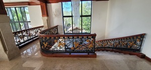 Barandillas Modernas de Hierro Fundido para Escaleras, Balaustres Metálicos Ornamentados, Resistentes al Óxido, Instalación DIY, Uso en Escaleras Interiores de Apartamentos, Marca KHP - Product Image 3