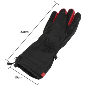 Guantes de Esquí de Cuero 3M para Hombre, Completos, Ligeros, Antideslizantes, Térmicos, Impermeables, Resistentes al Viento, con Cierre de Cordón, para Invierno - Product Image 6