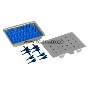 Juego de pinzas microvasculares en oferta para cirugía plástica y neurocirugía con caja de pinzas, certificado CE - Product Image 4