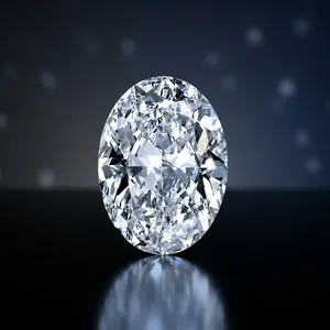 Diamante Cultivado en Laboratorio de Corte Ovalado D'vins Jewels, 1.50ct G VVS2 / Certificado IGI para la Elaboración de Joyas - Product Image 1
