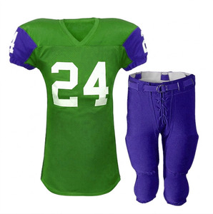 Nouveaux maillots de football américain au design tendance, uniformes personnalisés avec impression numérique, ensembles d'équipe en polyester respirant, les plus vendus, extensibles dans 4 directions - Product Image 2