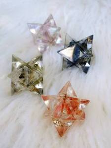 Estrella Merkaba de Piedra Preciosa Natural, Figura Mineral Tallada de Geometría Sagrada para Regalo de Meditación Feng Shui - Product Image 4