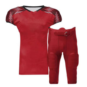 Conjunto de Pantalones y Camiseta de Fútbol Americano, Colores Personalizados, Diseño de Uniforme Personalizado, Uniforme de Fútbol Americano Hecho a Medida, 100% Poliéster - Product Image 1