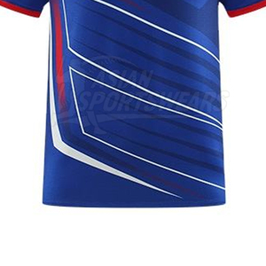 Nouvelle arrivée, maillot de volley-ball respirant à manches courtes, coupe confortable, évacuation de l'humidité, adapté aux compétitions, vente en gros - Product Image 6