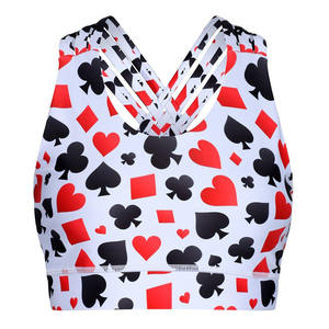 Custom Women Sublimation Printed Sports Bra Quick Dry Breathable Yoga Gym Fitness Activewear OEM Logo Wholesale - Product Image 3