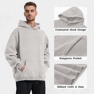 เสื้อฮู้ดดี้แบบฟอกสีพร้อมโลโก้สั่งทำ |   เสื้อฮู้ดดี้สตรีทแวร์วินเทจไซส์ใหญ่ขายส่ง |   ผู้ผลิตเสื้อสเวตเชิ้ตพร้อมโลโก้ตามสั่ง - Product Image 4