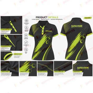 Camisetas Polo Recién Llegadas, Hombros Relajados, Material Elástico, Tela Fresca y de Primera Calidad, Camiseta Polo para Mujer - Product Image 4