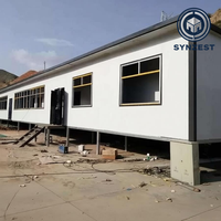 Casa Prefabricada de Acero y Vidrio, Tipo Bungalow, Móvil, Resistente al Viento, para Oficina o Tienda