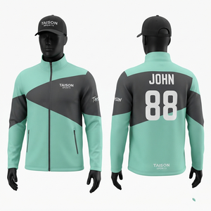 Sudadera con Capucha Unisex para Entrenamiento de Hockey sobre Césped, 330 Gramos, Forro Polar de Poliéster Premium, Impermeable, Verde Sólido, Blanco, Personalizable en la Parte Delantera - Product Image 1