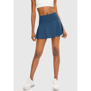 Falda Deportiva de Tenis y Pickleball para Mujer, Cintura Natural, Antiarrugas, Corte en A, con Estampado Animal, Minifalda para la Escuela - Product Image 2