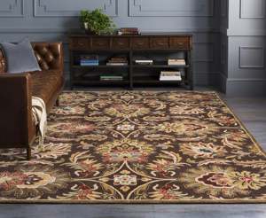 Tapis en laine fait main au design artistique moderne, couleur noire, forme carrée, taille personnalisée, forme libre, tufté, antidérapant, adapté aux animaux domestiques, pour pique-nique et maison - Product Image 4