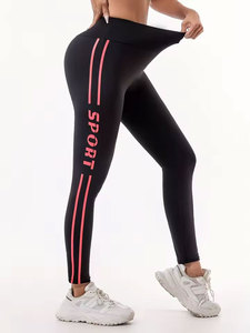 Leggings de yoga de cintura alta para mujer 2026, pantalones deportivos transpirables y delgados con efecto levantacola, mallas de entrenamiento con control de abdomen para correr - Product Image 1