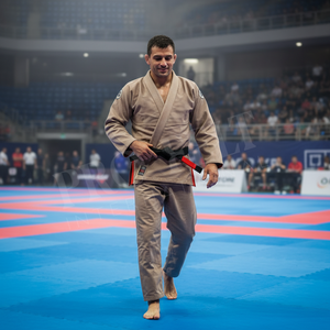 Kimono de Jiu Jitsu Brasileño de Algodón Resistente, Color Sólido, Ligero y Cómodo para Entrenamiento de Artes Marciales, Uniforme de Taekwondo - Product Image 3