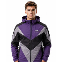 Veste coupe-vent avec logo personnalisé, veste d'hiver en nylon la plus vendue, veste coupe-vent de haute qualité