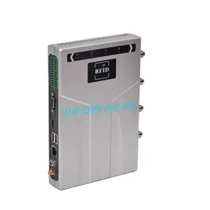 New Design uhf rfid reader chip for timing system 4 port uhf rfid reader With GPS And 4G