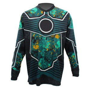 เสื้อเจอร์ซีย์เพนท์บอลรุ่น Pro Quality Sports Edition พร้อมโลโก้สั่งทำ ดีไซน์ใหม่ เสื้อผ้าออกกำลังกาย สไตล์ที่ดีที่สุด ผลิตจากผ้าโพลีเอสเตอร์เทคโนโลยี แห้งเร็ว - Product Image 3
