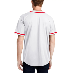 เสื้อเบสบอลสไตล์ใหม่สีตัดกัน ออกแบบเองได้ ขายส่งเสื้อเบสบอล บริการ OEM ODM รับผลิตตามแบบ - Product Image 4