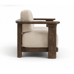 Minimalist Solid Teak <b>Wood</b> Hospitality <b>Sofa</b> Three Seater <b>for</b> Hotel Villa Apartment Interiors - Product Image 5