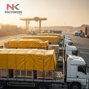 Lona Impermeable de Polietileno (PE) de Grado Económico para Logística, Lámina de Cubierta de Polietileno para Logística, para Suministro al por Mayor - Product Image 2