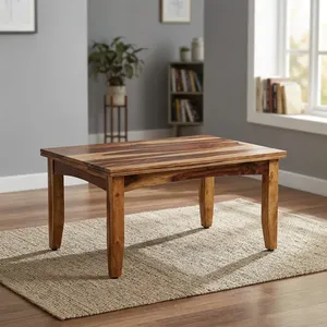 Modern Industrial Style Square Solid Wood Handmade <b>Coffee</b> <b>Table</b> Portable Home Office Decorative Living Room Wholesale Price - Product Image 4