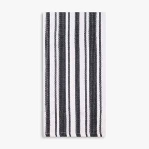Serviette de cuisine à rayures très vendue, 100% coton OEM, super absorbante, pour usage en cuisine - Product Image 2