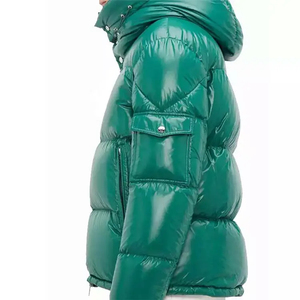 Veste matelassée unie pour homme, nouvelle mode OEM, manches longues, chaude, respirante, séchage rapide, imperméable - Product Image 3