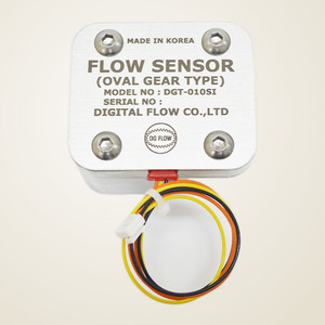 เซ็นเซอร์วัดการไหลของน้ำแบบดิจิตอล DIGITAL FLOW DGT-010SI เซ็นเซอร์วัดการไหลแบบโอวัลเกียร์  วัสดุสแตนเลส 316L  ข้อต่อ PT 1/2 เกลียวใน - Product Image 1