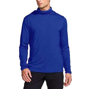 Camisa de Pesca con Capucha para Hombre, Protección UV UPF 50+, Manga Larga, Elástica, Ventilada, para Surf, Navegación, Trabajo al Aire Libre, Natación - Product Image 6