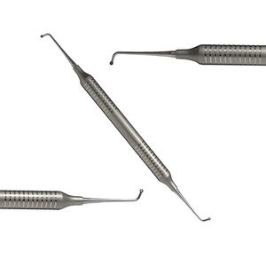 Excavadora Dental Manual aprobada por CE de alta calidad, cuchara Anterior, instrumento Dental, excelente escalador Dental de acero de resina - Product Image 1