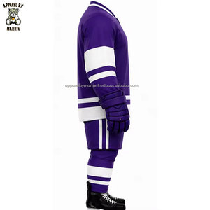 Uniforme de hockey sur glace de haute qualité, tissu résistant aux déchirures, maillot d'entraînement avec numéros personnalisés - Product Image 4