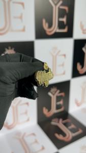 Colgante de Diamante Moissanita Auténtica Personalizado de Plata Esterlina 925 NIYALE, Colgante con Nombre, Dijes Iced Out, Joyería de Lujo, Collar con Letra - Product Image 2