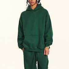 Sudadera Casual Urbana para Hombre, Estilo Streetwear, Venta al por Mayor, Logotipo Personalizado, Felpa Gruesa, Oversize, Lisa, 100% Algodón - Product Image 2