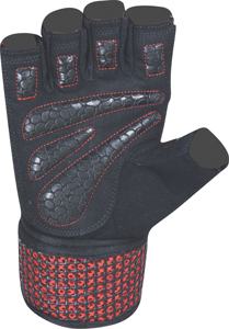 Logo personnalisé Gym hommes femmes Fitness sport musculation entraînement gants d'haltérophilie antidérapants - Product Image 2