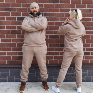 Custom Made Plain Fleece Tracksuits Men Slim Fit Tracksuit For Man Panel Sportswear Customized Adults New Design Track Suit - Product Image 5