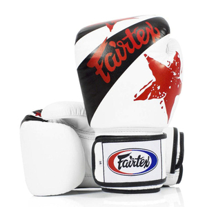 ถุงมือชกมวยหนังแท้ Fairtex รุ่นใหม่ล่าสุด สายรัดแบบปรับได้ สำหรับมวยไทย คิกบ็อกซิ่ง ถุงมือชกมวยแบบสั่งทำพิเศษ สำหรับฝึกซ้อมและแข่งขัน - Product Image 1