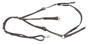 Pechera de Cuero de Alta Calidad de 5 Puntos con Parches de Piel para Mayor Comodidad del Caballo - Product Image 5