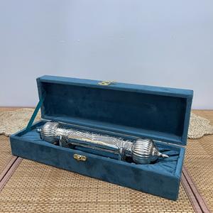 Artisanat en métal plaqué argent sur support avec emballage en boîte cadeau - Product Image 4