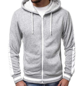 Men's Long Sleeve Sport Hoodie 100% Cotton Winter Custom Logo Fleece Quick Dry Wholesale Printed Casual Wear - Product Image 2