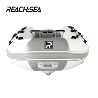 Reachsea Ultra Léger 10.5ft (320) Single Deck Aluminium RIB Dinghy Bateau Gonflable Rigide avec EVA Antidérapant à vendre