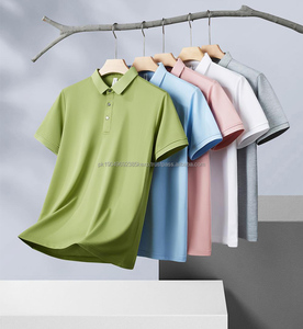 Camiseta Polo para Hombre, Ropa de Trabajo Personalizada, Color Sólido, Manga Corta, Cuello Solapa, Camiseta Informal, Ropa de Trabajo Personalizada - Product Image 5